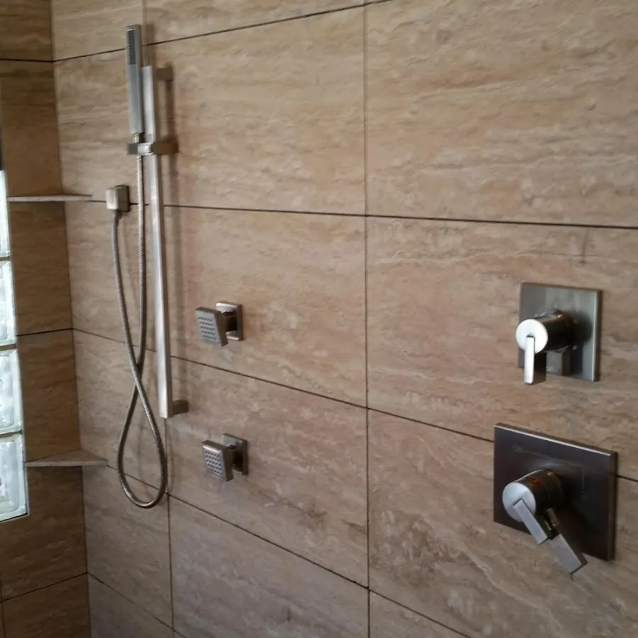 Shower fixture installation for Water Heater Replacement in Azusa